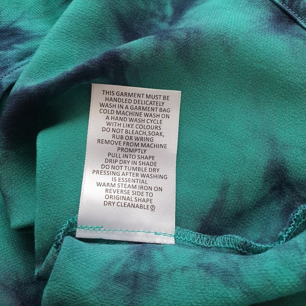 Sportsgirl Green and Navy Camisole Top - Picture 7 of 7